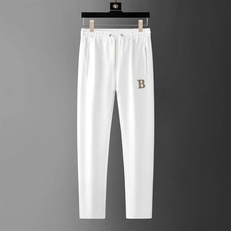 Fashionable New Arrival Men's Premium Embroidered Simple Versatile Sweatshirts and Sweatpants Autumn/Winter Sportswear Sets