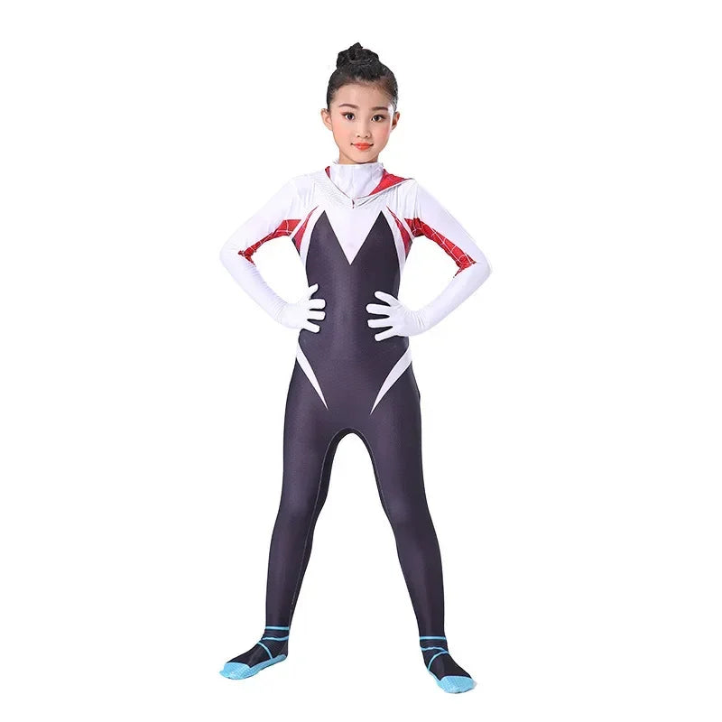 Superhero Spiderman Cosplay Costume Iron Man Black Panther Zentai Jumpsuit Bodysuit Halloween Party Costumes Good Quality
