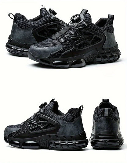 Steel Toe Shoes For Men And Women Comfortable And Safe Work Sports Shoes Industrial Anti Slip Puncture Resistant Safety Shoes