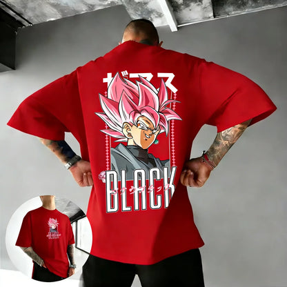 Printed Pure Cotton T-shirt Summer New Style Men's and Women's Loose Street Trendy Parent Child Top