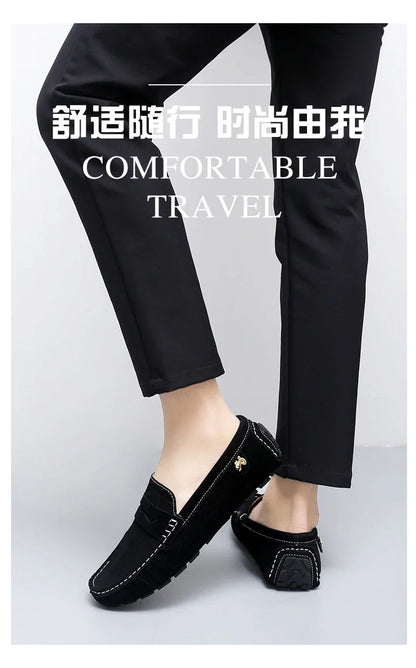 2025 Novos Sapatos Gorro Feitos à Mão Masculinos de Luxo Leve Estampa Crocodilo Tendência Mais Fácil de Combinar Slip-On Loafers Preguiçosos Sapatos da Moda para Dirigir Masculinos e Femininos