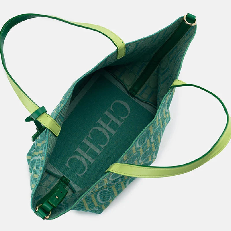 Ladies Brand Fashion Alphabet Print Large Capacity Handbag 2025 New Style Elegant Casual Travel High Quality Hand