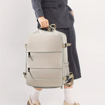Sleek Multi-Color Multi-Pocket Backpack Adjustable-Strap Lightweight for Daily Commute Outdoor Casual Stylish Bag