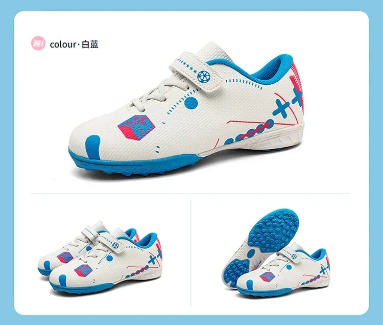 Soccer Shoes for Children Professional Original Kids Football Boots Society Kid Sneakers Indoor Football Trainers Youth Sports