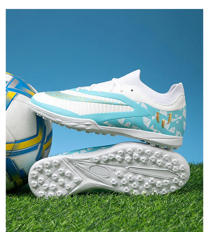 New Kid Match Boys Professional Non-Slip Comfortable Football Boots Sneakers Match Soccer Shoes Outdoor Sports Shoes Unisex