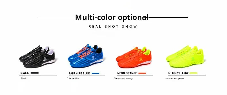 Tf Broken Nail Football Shoes Adult Youth Non-slip Football Shoes Artificial Grass Five-a-side Game Football Shoes Sports