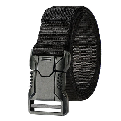 1Pcs Men's Tactical Sports Belt Adjustable Quick Release Buckle Multipurpose Outdoor Training Mountaineering Belt For Ideal Gift