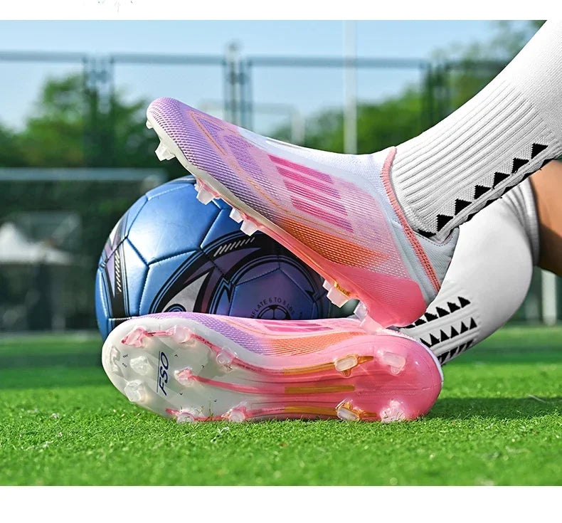 Men New Professional Football Boots Original Resistant Casual Grass Outdoor Non Slip High Quality Comfortable Male Soccer Shoes