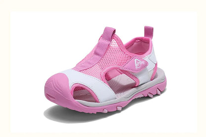 Kids Beach Water Sandals for Boys New Summer Girls Casual Shoes Closed Toe Anti-Collision Children Walking Sandials