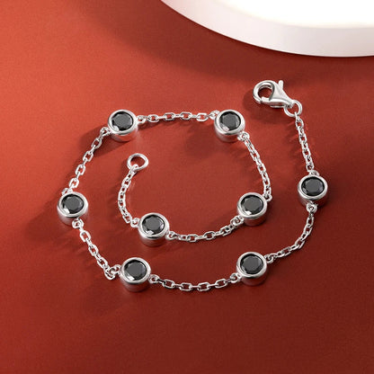 4mm 0.3CT Full Moissanite Tennis Bracelets For Women S925 Silver Plated 18K Gold Hand Chain Fine Jewelry with certificate