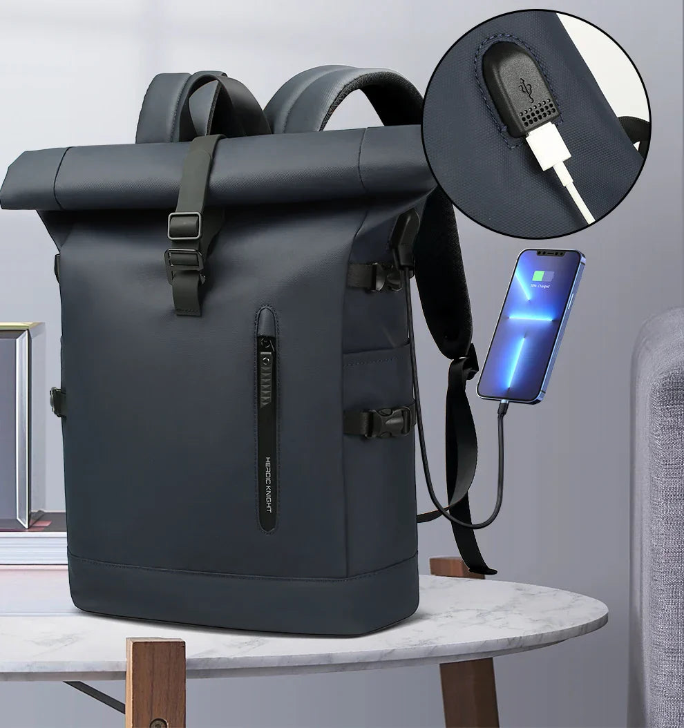 Large 15.6 Inch Laptop Backpack Men Anti-Theft Travel Backpack for Business University Bicycle School Backpack With USB Port