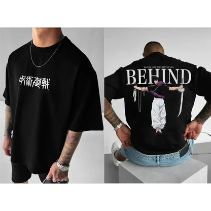 Printed T-Shirt Men's and Women's 2025 Summer New Japanese Loose Casual Parent-Child Short Sleeve Top