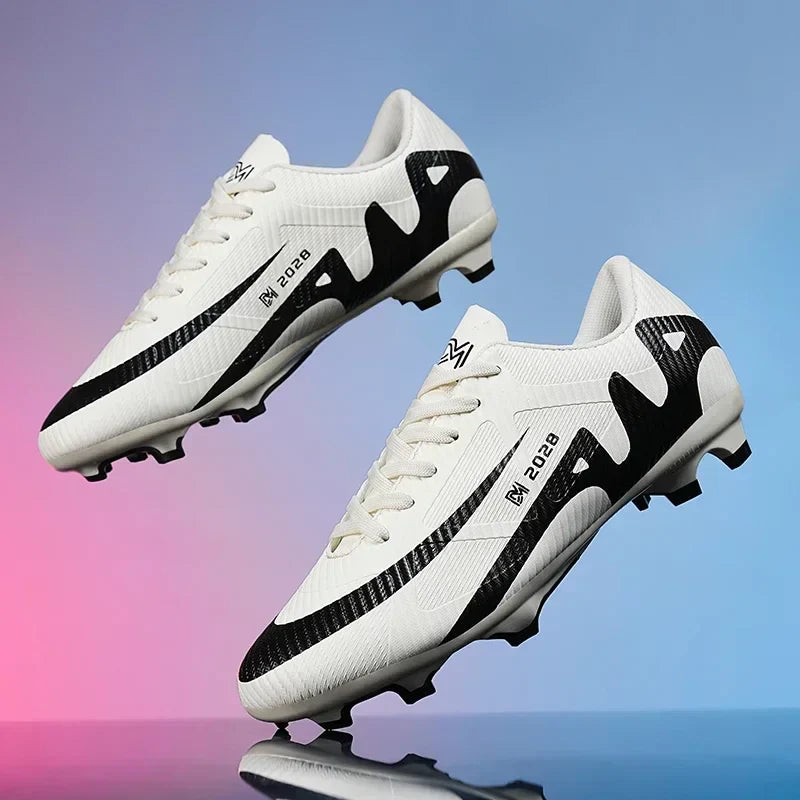 New Men Soccer Shoes FG/TF Hot-selling Boy High-quality Ultralight Cleats Non-Slip Football Boots Match Sneakers Futsal Indoor
