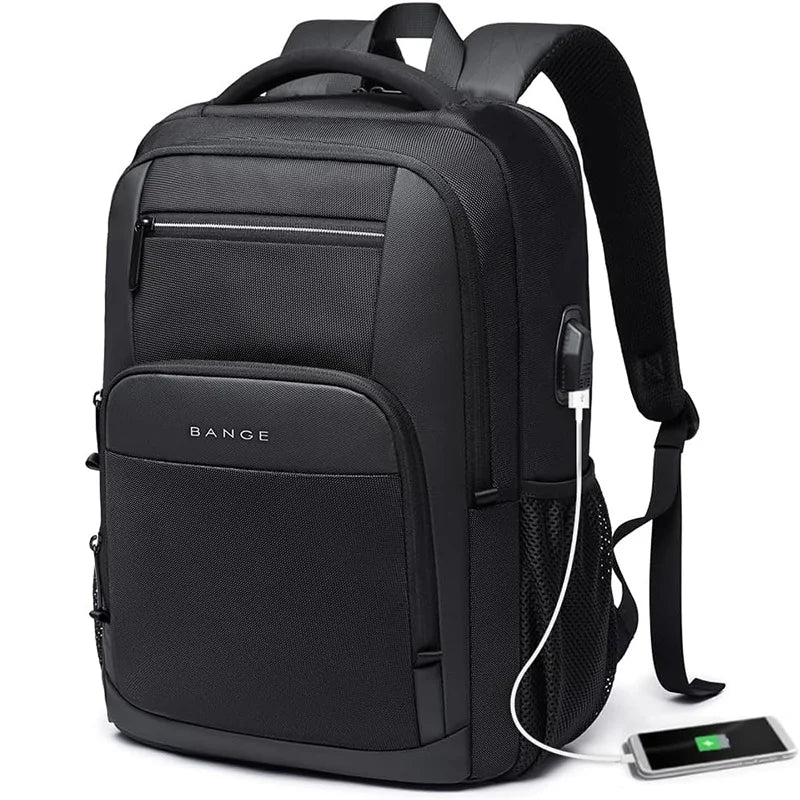 Lightweight 15.6 inch Laptop Backpack Waterproof USB Charge Port Multifunctional Travel Hiking School Bag Mochila for Men