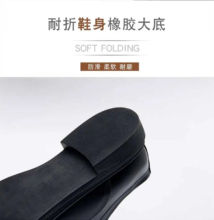 Business Formal Leather Shoes Men's Casual with Suit Low Top Solid Wedding Shoes Color Fashion Oxford Shoes Pointed Office Shoes