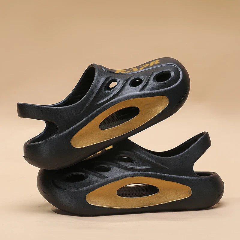 Summer New Children's Shoes Beach Anti-slip Breathable Boy Sandals Fashion Soft Home Children's Sports Shoes 6-12 Years