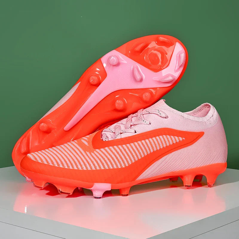 New Men's Football Boots Cleats Non-Slip Sneakers Training Soccer Shoes Top Quality FG Wholesale Drop Shipping Unisex Adult