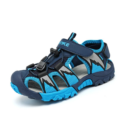 Boys Girls Sports Sandals Summer Kids Closed Toe Outdoor Sandals Athletic Water Shoes Sandals Child Pool Beach Sandals