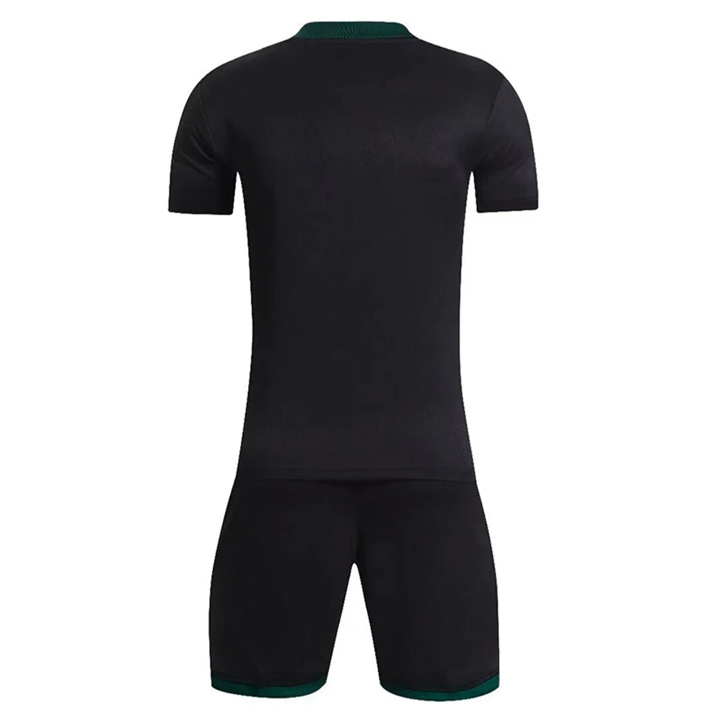 2 Pcs Summer Children's Quick-Drying Sports Set Boys Girls Soccer Training Outfit Short Sleeve Stylish Print T-shirt with Shorts