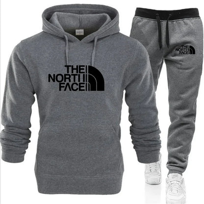 Winter hoodie set, pants, casual jogging clothes, sportswear, sportswear