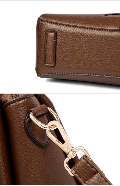 Genuine Brand Luxury Handbags Women Bags Designer Top Quality Soft Leather Shoulder Bags for Women Female Crossbody Bag Handbags