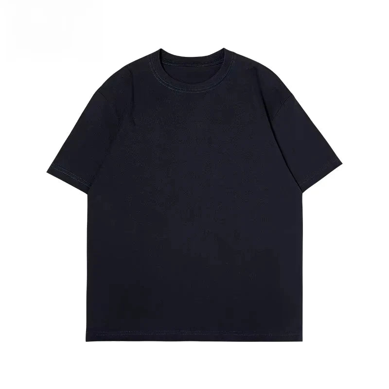 Printing T-Shirt Summer Men's Street Hip Hop Loose Casual Street Trend Short Sleeve Top