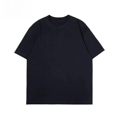 Animation Lianprint T-Shirt Summer New Men's Clothing Street Hip Hop Loose Casual Versatile Short Sleeve Top