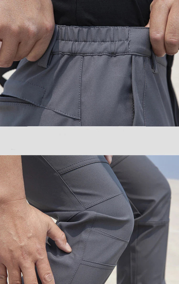 New Autumn Tactical Men Pants Casual Cargo Trousers  Work Pants Waterproof Wear-Resistant Outdoor Hiking Running Trousers Male