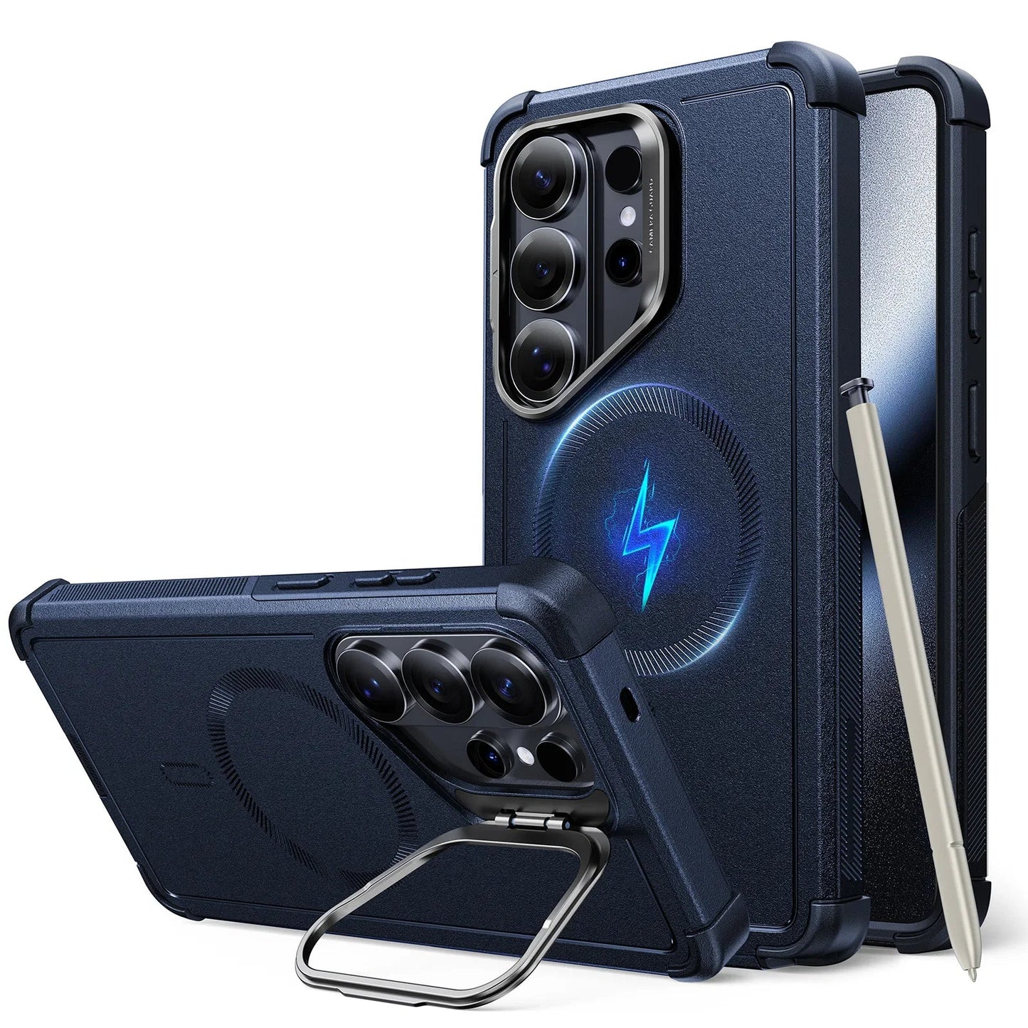 Military-Grade Protection Phone Case for Samsung S25 Ultra Compatible with MagSafe Classic Series for Galaxy S26 Ultra