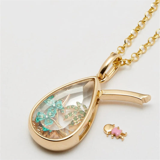 Open Pendant Necklace for Women Girls Simple Fashion DIY Accessory Necklace 2025 New Trendy Cute Choker Necklace Jewelry Gift