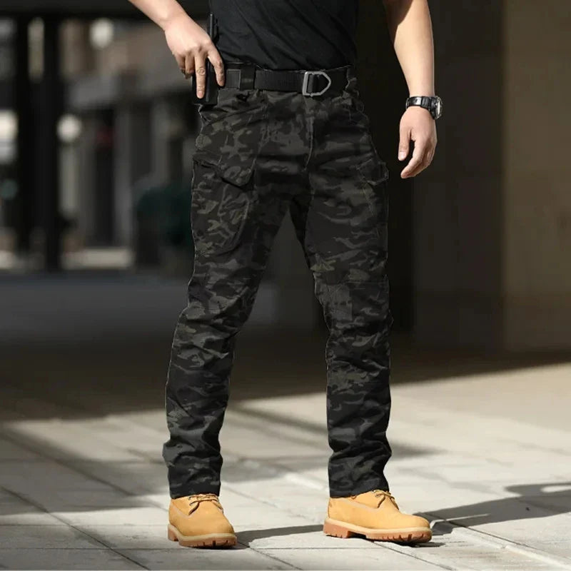 City Tactical Cargo Pants Classic Outdoor Hiking Trekking Army Tactical Joggers Pant Camouflage Military Multi Pocket Trousers ﻿
