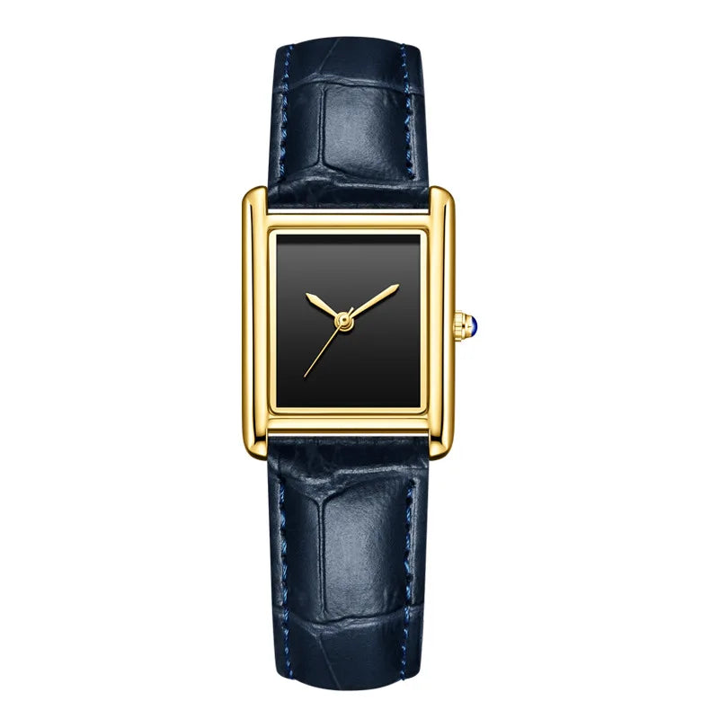 New Elegant Watches for Women and Men Fashion Leather Strap Waterproof Quartz Wristwatches Couple's Watches Gifts Drop Shipping