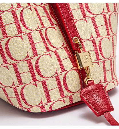 Large Capacity Commuter Travel Handbag Luxury Brand Fashion Texture Letter Printed Women's Shoulder Bag