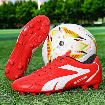 Mens Soccer Shoes Women Adults Society Football Cleats Ultralight Training Soccer Sneakers Outdoor Professional Football Boots