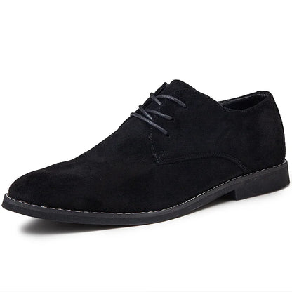 Sapatos Masculinos Derby de Luxo, Sapatos de Couro de Camurça de Alta Qualidade para Homens, Sapatos Casuais de Negócios, Sapatos de Amarrar Masculinos para Festas e Casamentos, Tamanho Grande