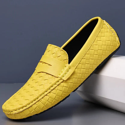 Loafers for Men 2024 New Handmade Moccasins Men Flats Casual PU Leather Shoes Luxury Comfy Mens Loafers Size 48