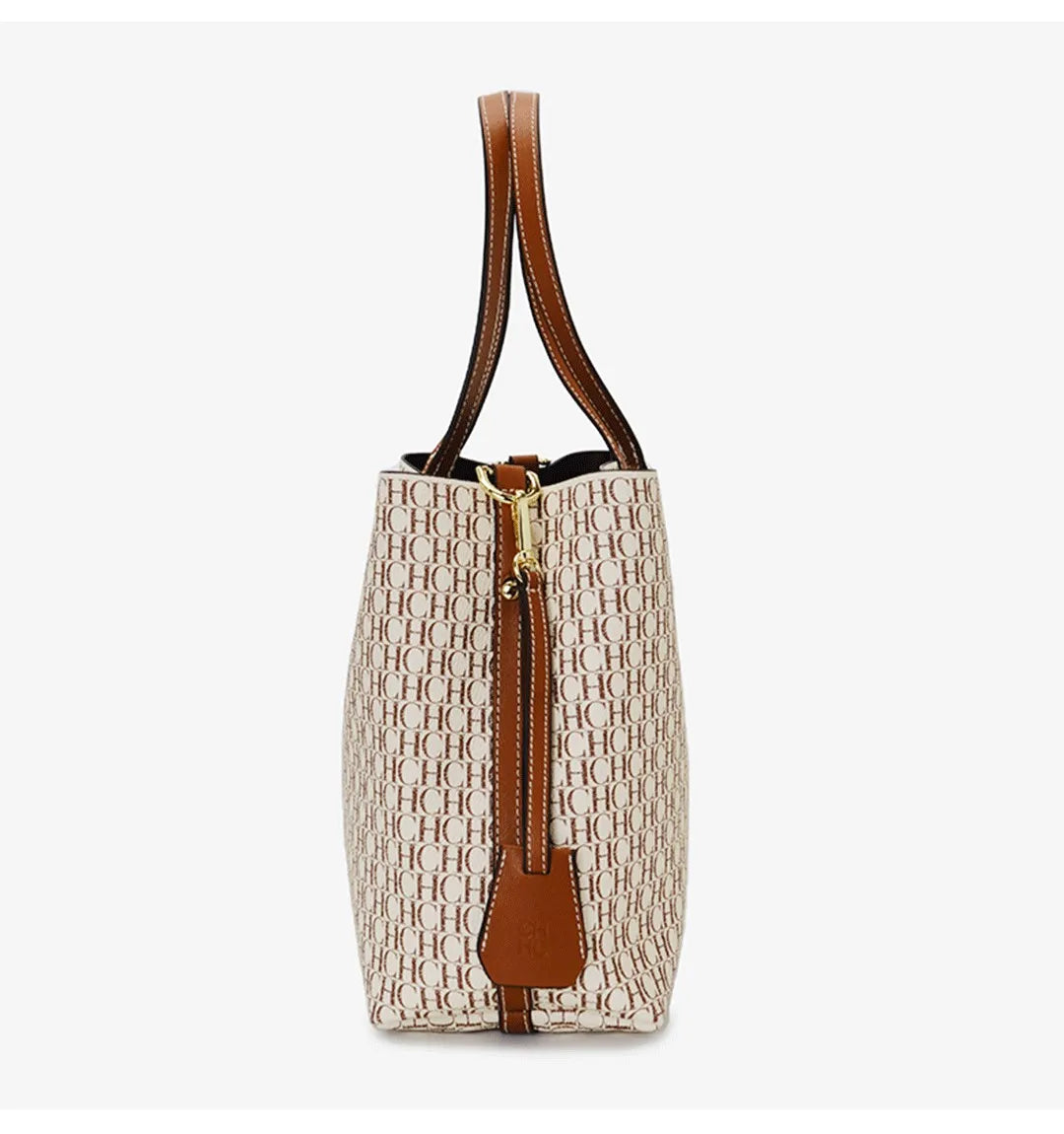 Women's Large Capacity Handbag Daily Commuting High-end Versatile PU Material Letter Printed Design Women's Crossbody Bag