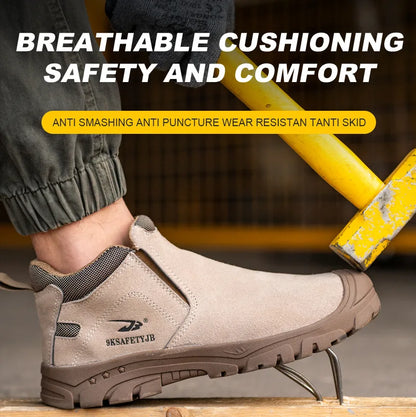 Puncture-Proof Safety Shoes Insulation Men Work Boots  Composite Toe Welder Protective Shoes Indestructible Work Shoes Sneakers