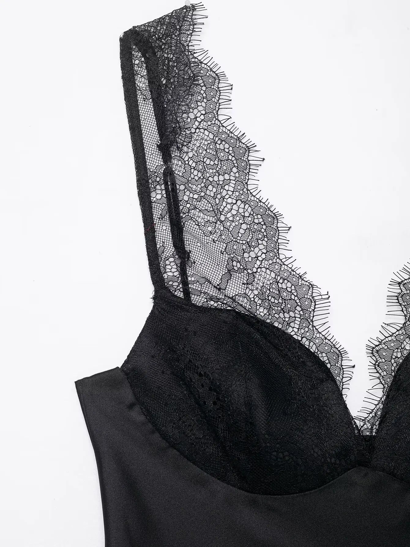 2026 Summer Fashion Women's Slim Tank Tops Sleeveless Backless Solid Lace V Neck Shirt Female Sexy Party Causal Tops