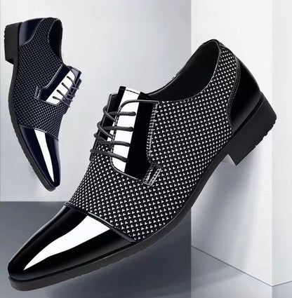 Dress Shoes Man Casual Business Pointed Toe Social Shoe for Men Breathable In Summer Leather Luxury Designer Clothing Low Price