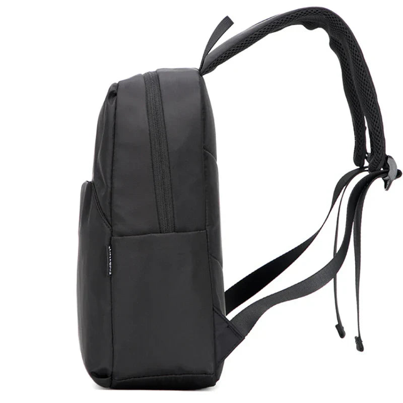 Mini Canvas Men's Backpack Fashion Black Rucksack School Bag for Man Small Japanese Male Bagpack Travel Waterproof Backpacks