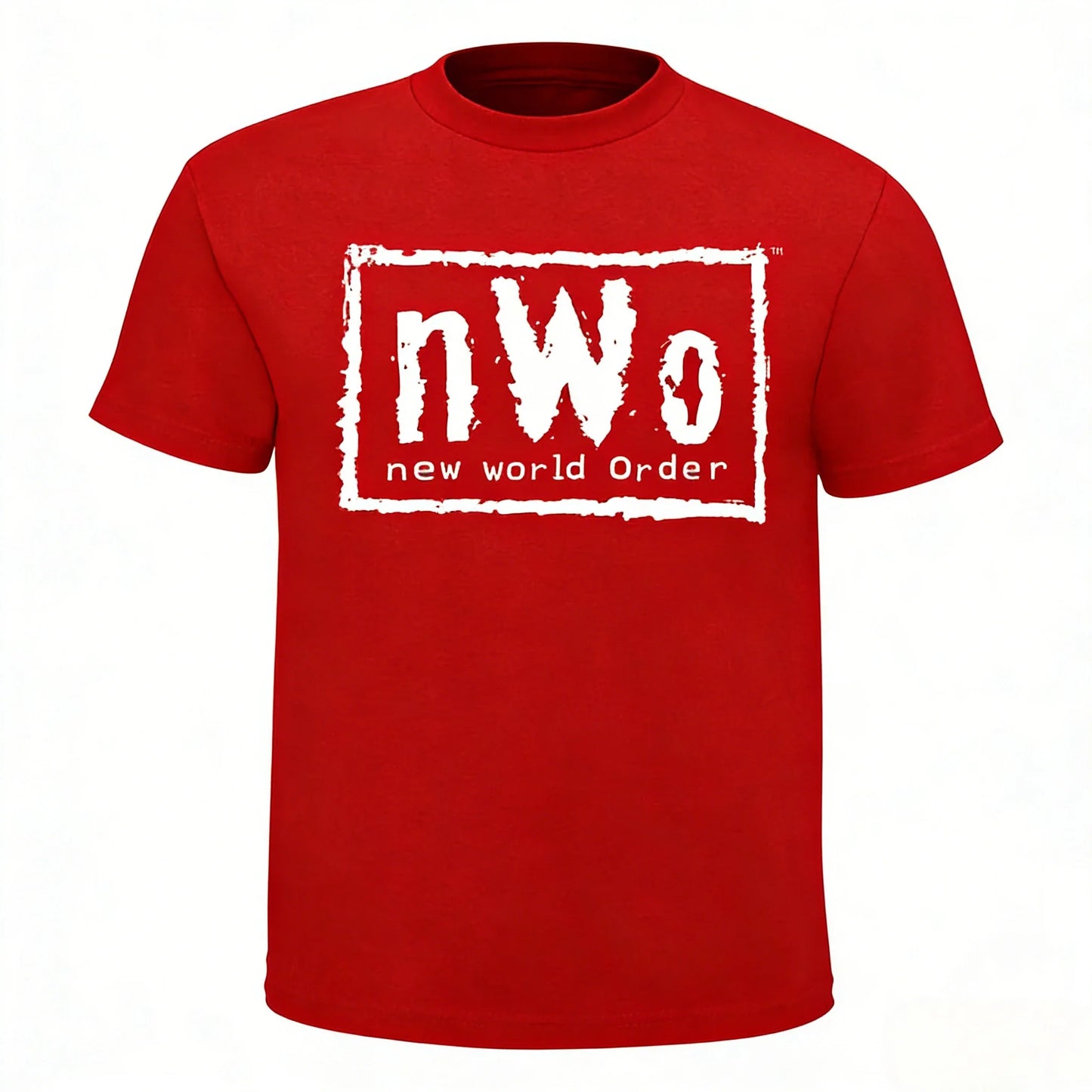 New nWo The Third Man 100%cotton men's shirt oversized Retro Print graphics shirts summer Women's Y2k O-neck Streetwear Tshirt