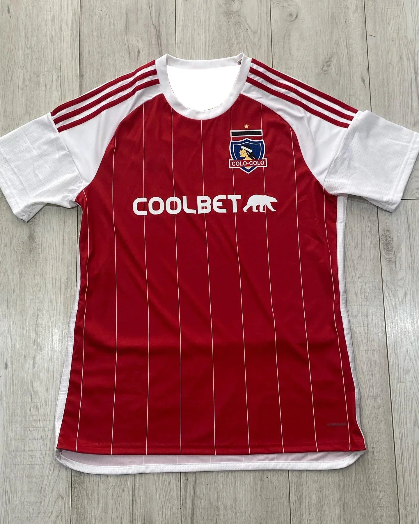2025 Nova Camisa Masculina de Secagem Rápida Chile Futebol Clube Colo-colo Moda 3D Estampada Manga Curta Confortável Casual