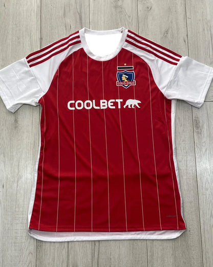 2025 Nova Camisa Masculina de Secagem Rápida Chile Futebol Clube Colo-colo Moda 3D Estampada Manga Curta Confortável Casual
