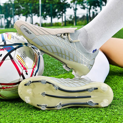8552 High Quality Mens Soccer Shoes Training Non-Slip Turf Soccer Cleats TF/FG Football Sneakers Chuteira Campo F50
