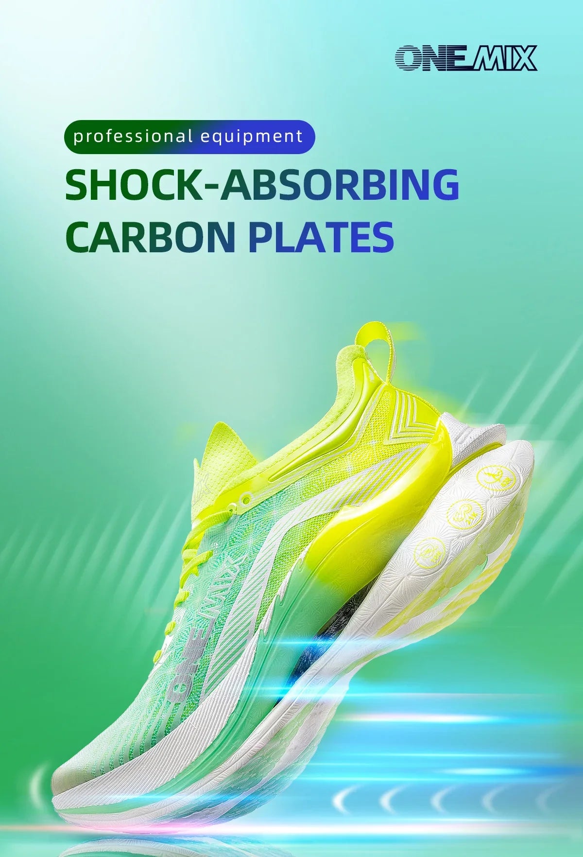 2025 Professional Marathon Running Shoes for Men Anti-slip Ultra-light Rebound Athletic Carbon Plate Sport Shoes Sneakers