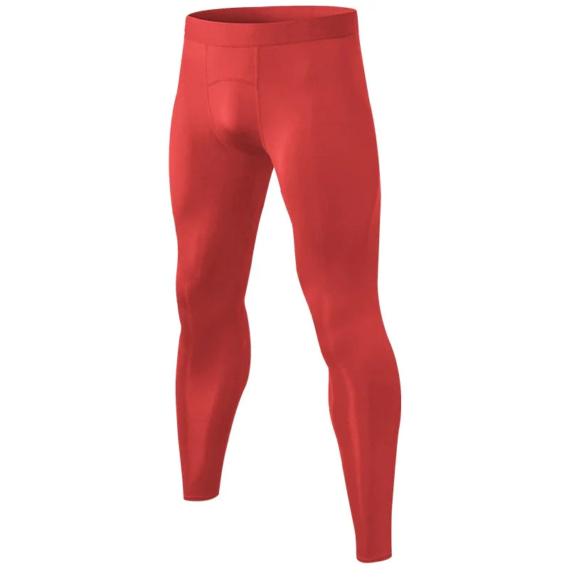 Men's Running Leggings Quick Dry Gym Fitness Sports Pants Workout Training Jogging Sports Trousers Compression Sport Pants