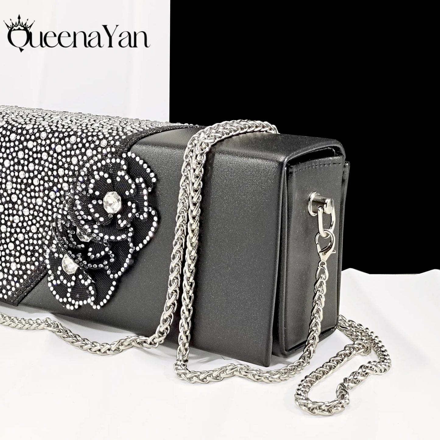 African-Inspired Evening Shoes and Handmade Clutch Set Pointed Toe High-Heel Women's Footwear and Matching Bag