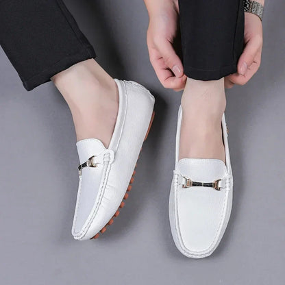 Men Loafers Shoes Formal Dress Shoes Business Casual Shoes for Men Wedding Party Office Shoes Soft PU Leather Loafers Men