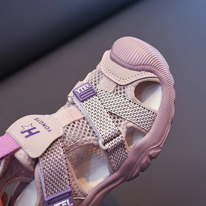 Luxury Kids Shoes Girls Sandals Breathable Non-slip Water Beach Outdoor Shoes Sneaker Children Sports Sandals for Boy